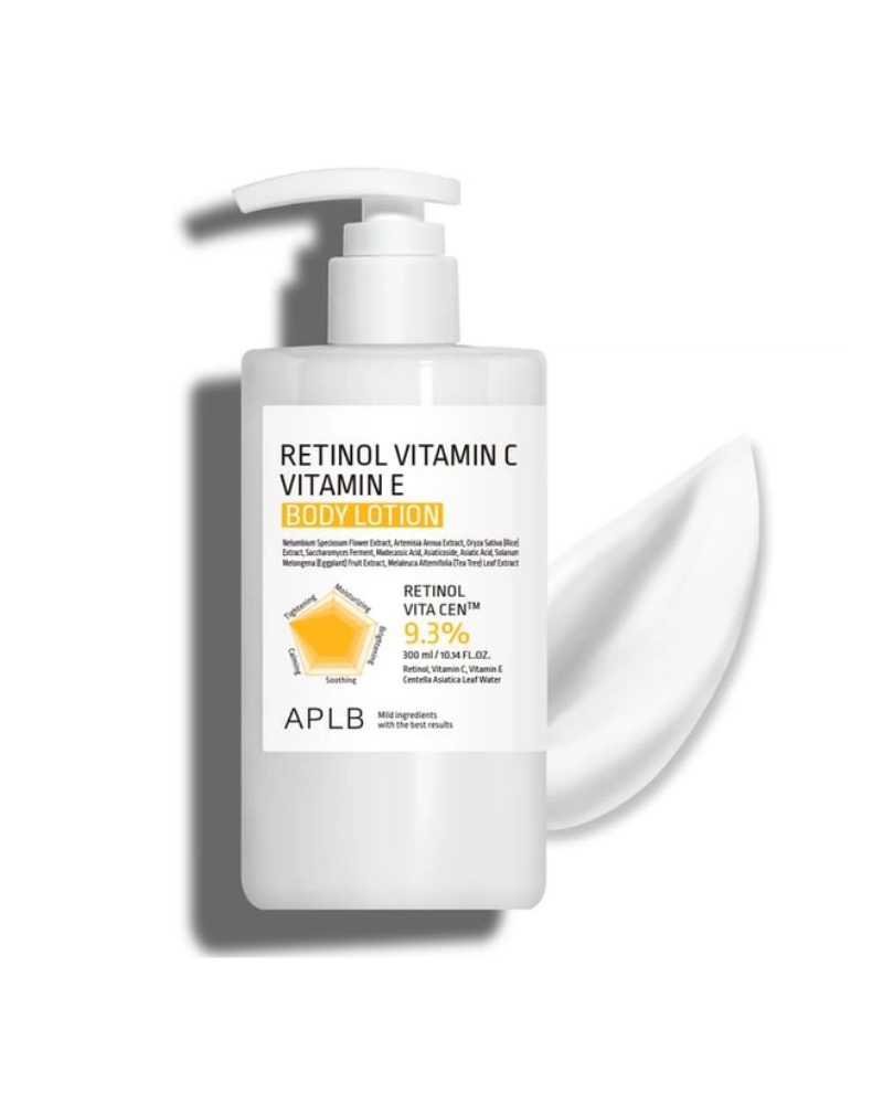 APLB Retinol Vitamin C Vitamin E Body Lotion 300ml