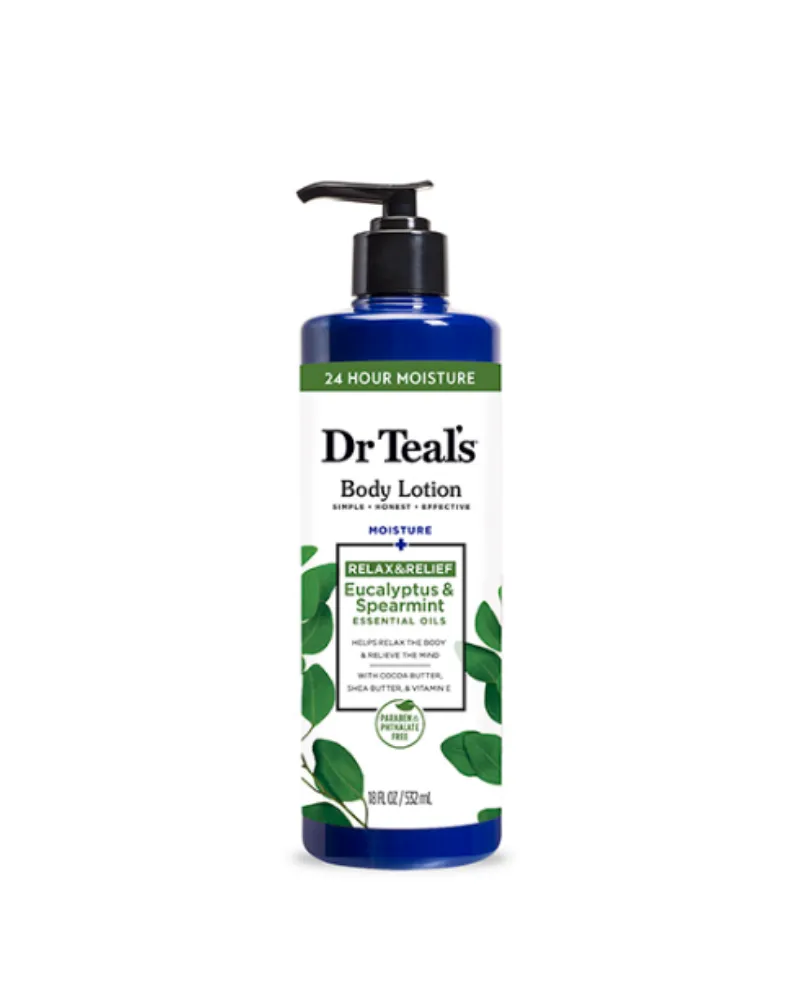 Dr Teals Relax & Relief Body Lotion with Eucalyptus & Spearmint 532ml
