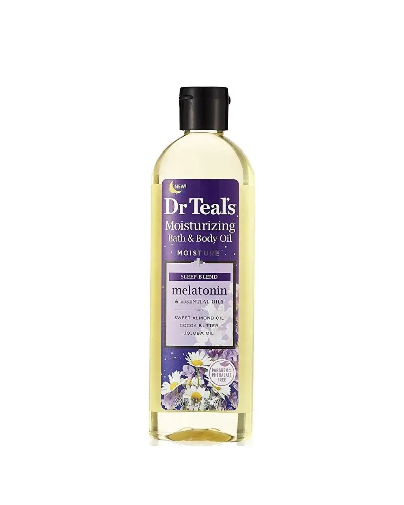Dr Teal's Sleep Blend with Melatonin Moisturising Bath & Body Oil 260ml