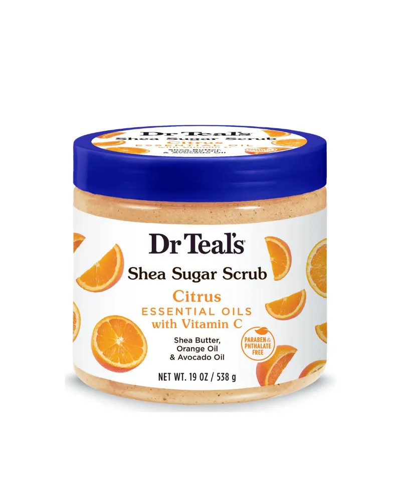 Dr Teal's Vitamin C Shea Sugar Scrub (538g)