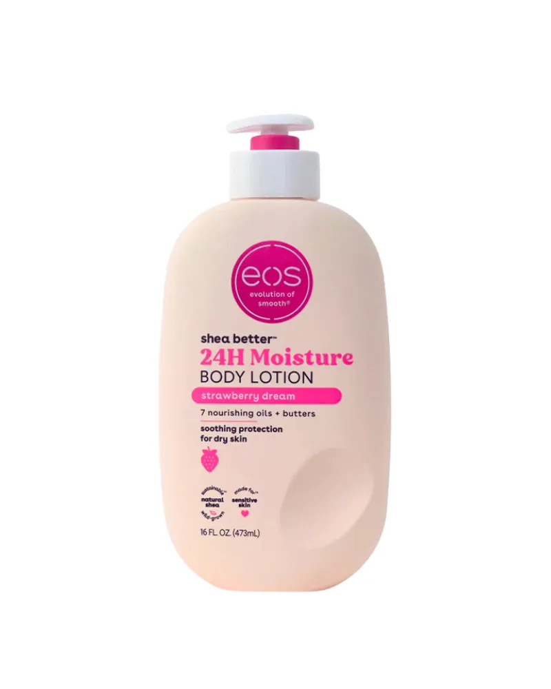 EOS Shea Butter 24H Moisture Body Lotion Strawberry Dreams 473ml 23500