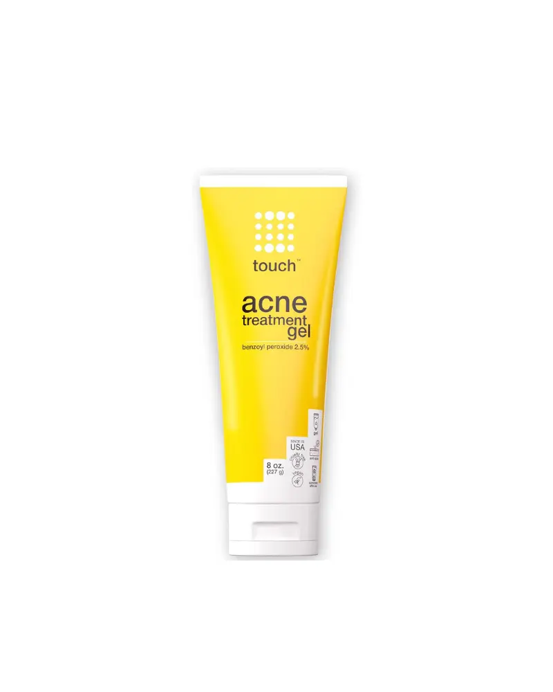 Touch Acne Treatment Gel benzoyl peroxide 2.5 227g 12800