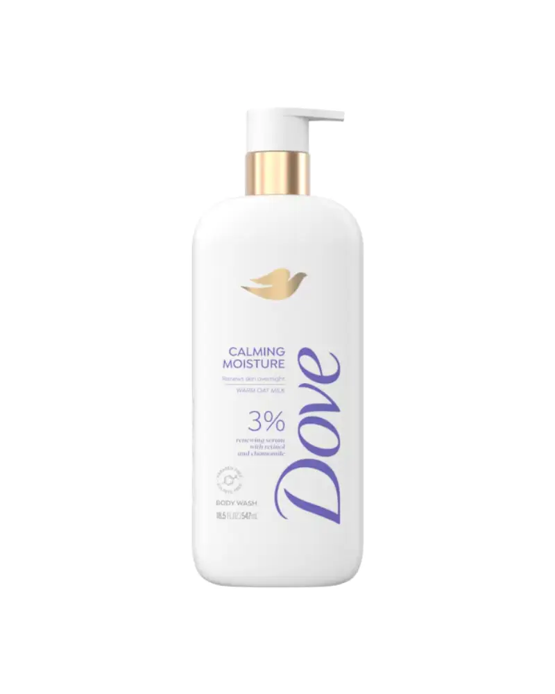 dove calming moisture 3% renewing serum with retinol 547ml