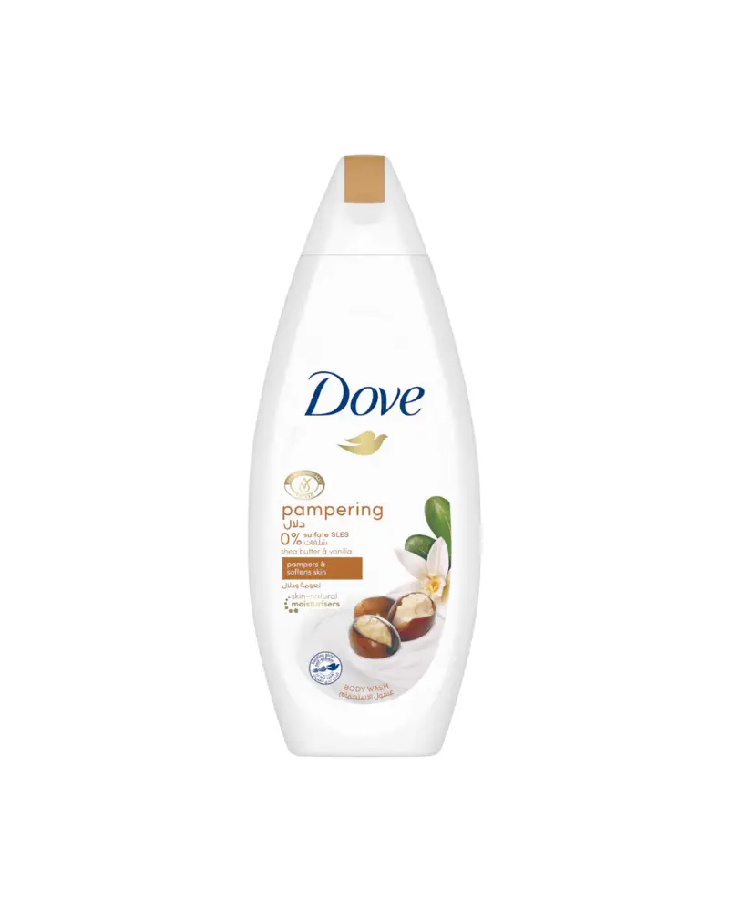 dove purely pampering shea butter & warm vanilla body wash 500ml 7800