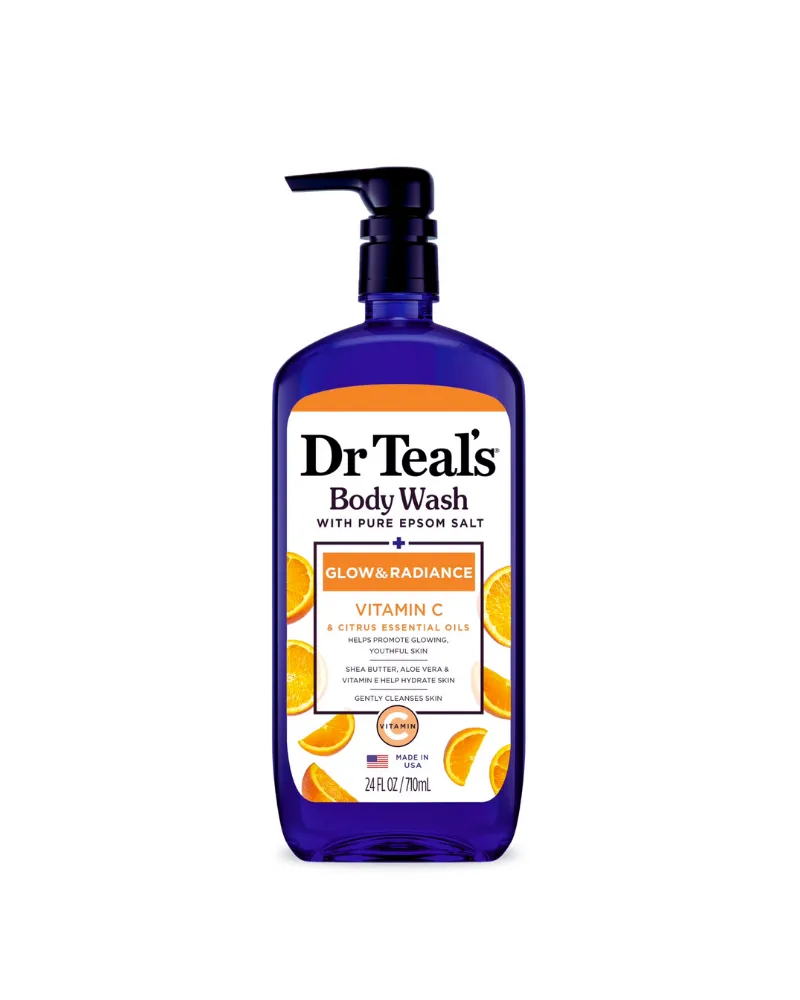 Dr Teals glow and radiance vitamin c body wash 710ml