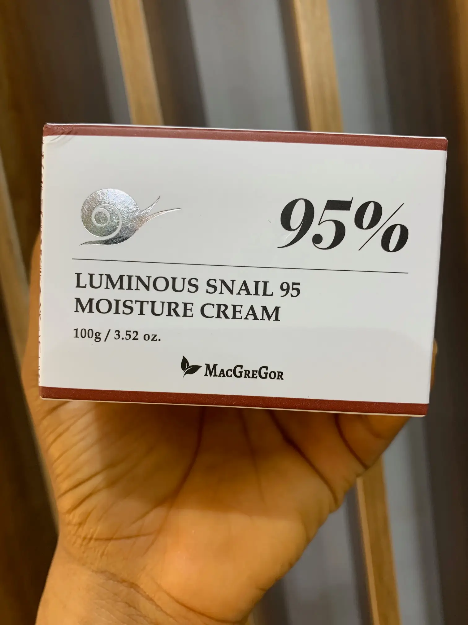 MacGregor 95% Luminous Snail Moisture  Cream 100g