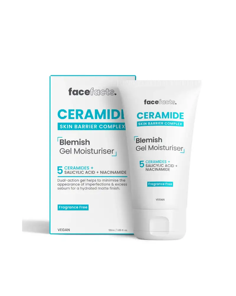 face facts ceramide blemish gel moisturiser 50ml