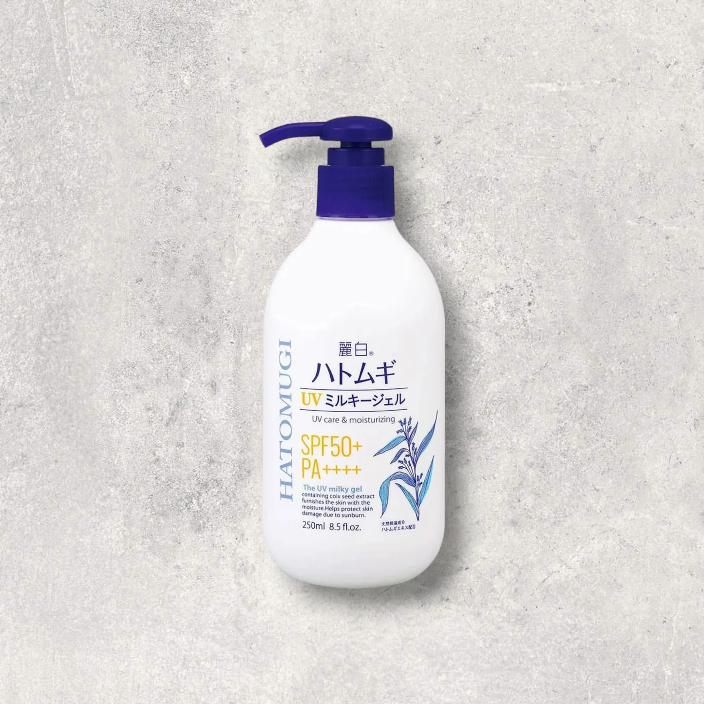 Hatomugi Uv Care & Moisturising Spf 50+PA++++ (250ml)