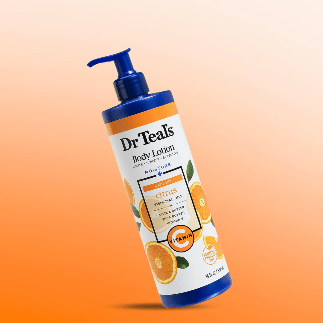 Dr Teal's Glow & Radiance Vitamin C Body Lotion (532ml)