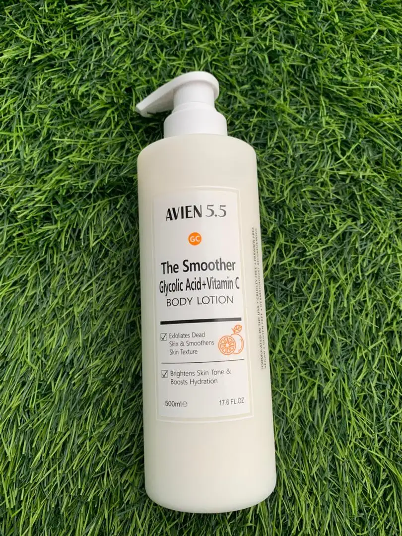 Avien 5.5 The Smoother Glycolic Acid-Vitamin C Body Lotion 500ml