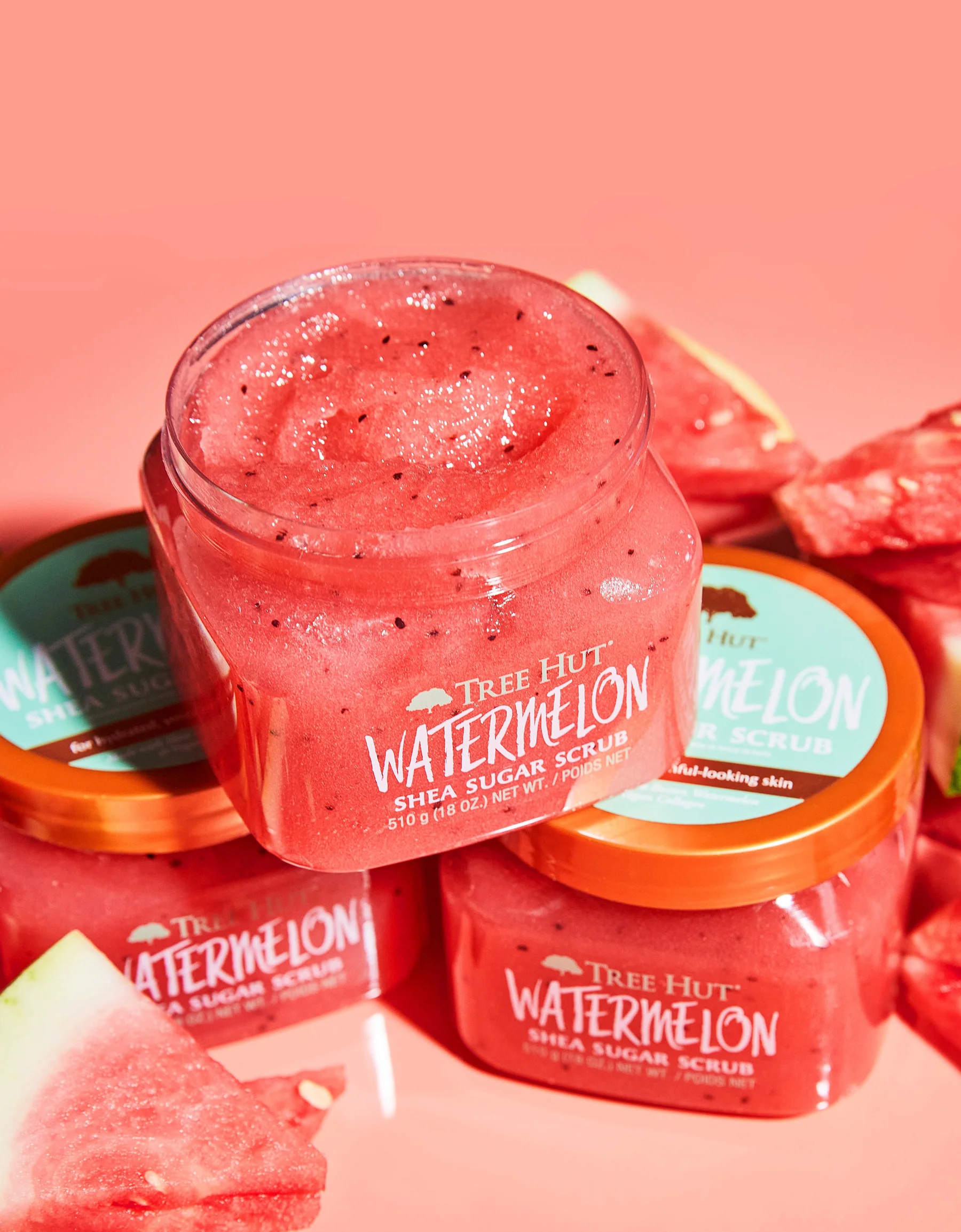 Tree hut watermelon shea sugar scrub (510G)